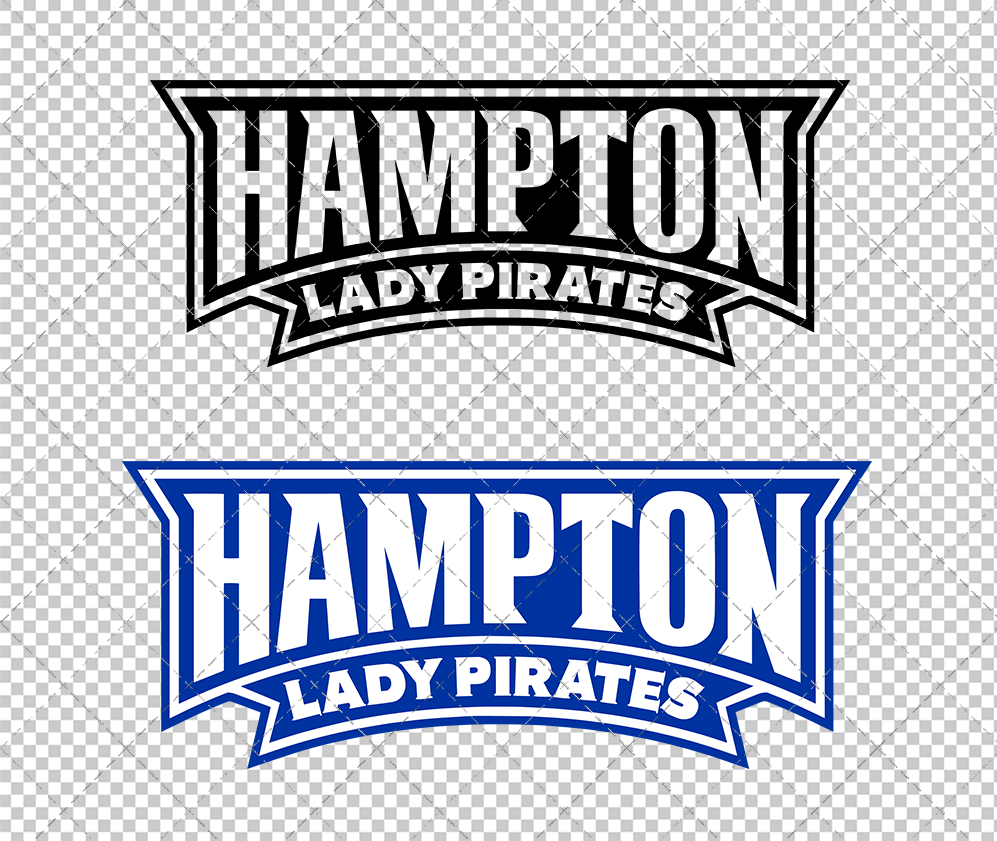 Hampton Pirates Wordmark 2012 002, Svg, Dxf, Eps, Png - SvgShopArt