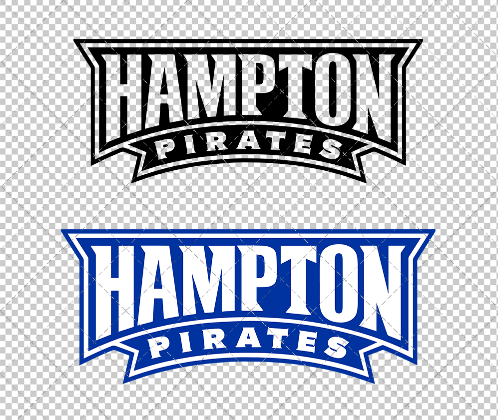 Hampton Pirates Wordmark 2012, Svg, Dxf, Eps, Png - SvgShopArt