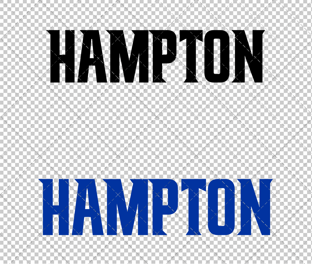 Hampton Pirates Wordmark 2023, Svg, Dxf, Eps, Png - SvgShopArt