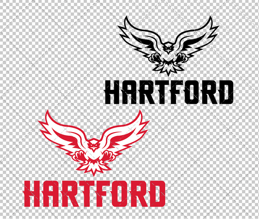 Hartford Hawks Alternate 2015 002, Svg, Dxf, Eps, Png - SvgShopArt