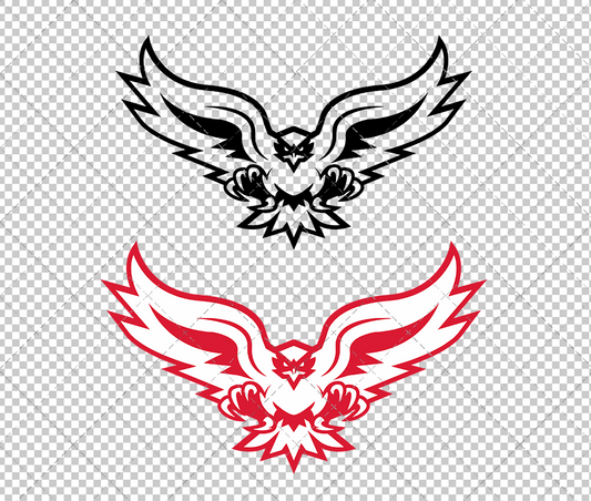 Hartford Hawks Alternate 2015 004, Svg, Dxf, Eps, Png - SvgShopArt