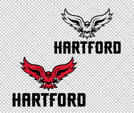 Hartford Hawks Alternate 2015, Svg, Dxf, Eps, Png - SvgShopArt