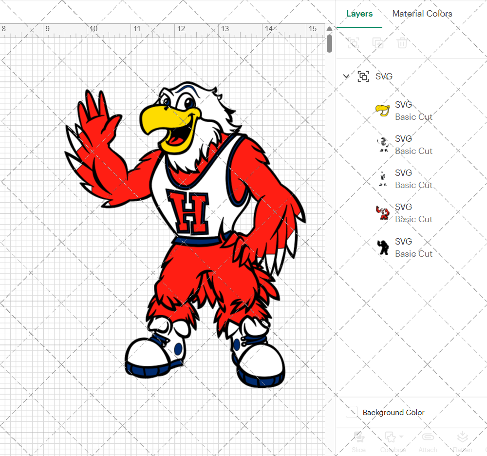 Hartford Hawks Mascot 1995 002, Svg, Dxf, Eps, Png - SvgShopArt