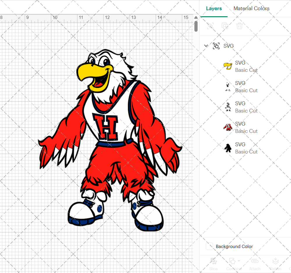 Hartford Hawks Mascot 1995 003, Svg, Dxf, Eps, Png - SvgShopArt