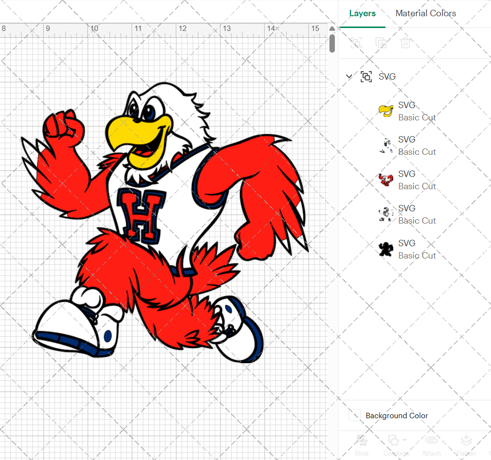 Hartford Hawks Mascot 1995, Svg, Dxf, Eps, Png - SvgShopArt