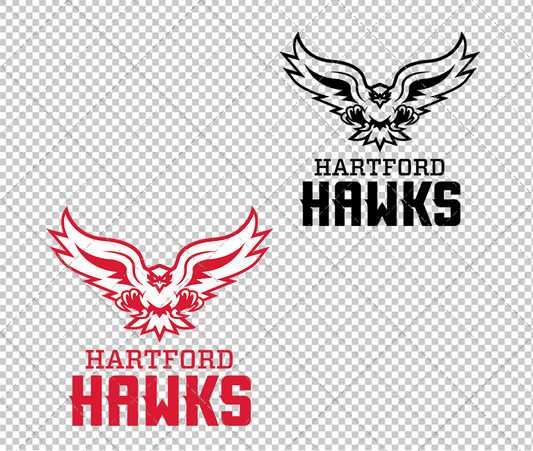 Hartford Hawks Secondary 2015 002, Svg, Dxf, Eps, Png - SvgShopArt