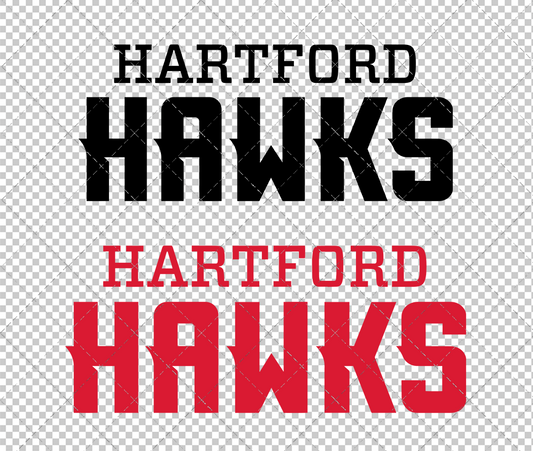 Hartford Hawks Wordmark 2015 002, Svg, Dxf, Eps, Png - SvgShopArt