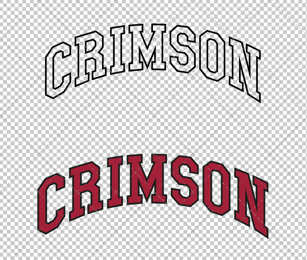 Harvard Crimson Wordmark 2002 003, Svg, Dxf, Eps, Png - SvgShopArt
