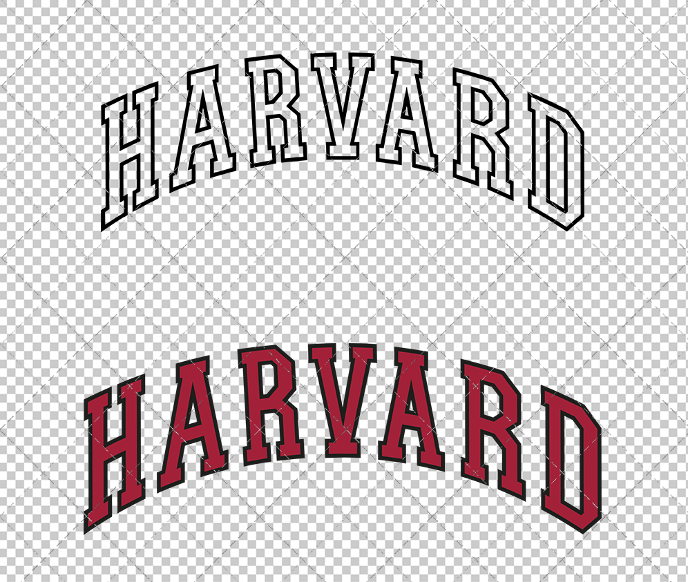 Harvard Crimson Wordmark 2002 004, Svg, Dxf, Eps, Png - SvgShopArt