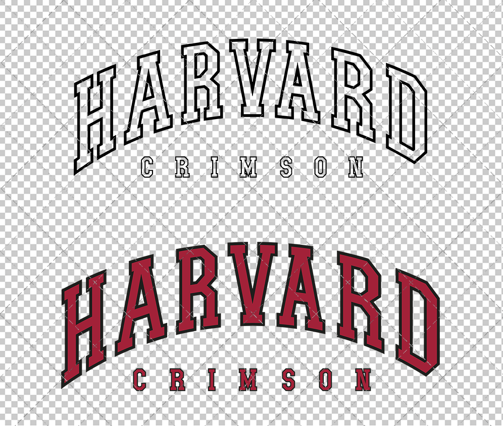 Harvard Crimson Wordmark 2002 005, Svg, Dxf, Eps, Png - SvgShopArt