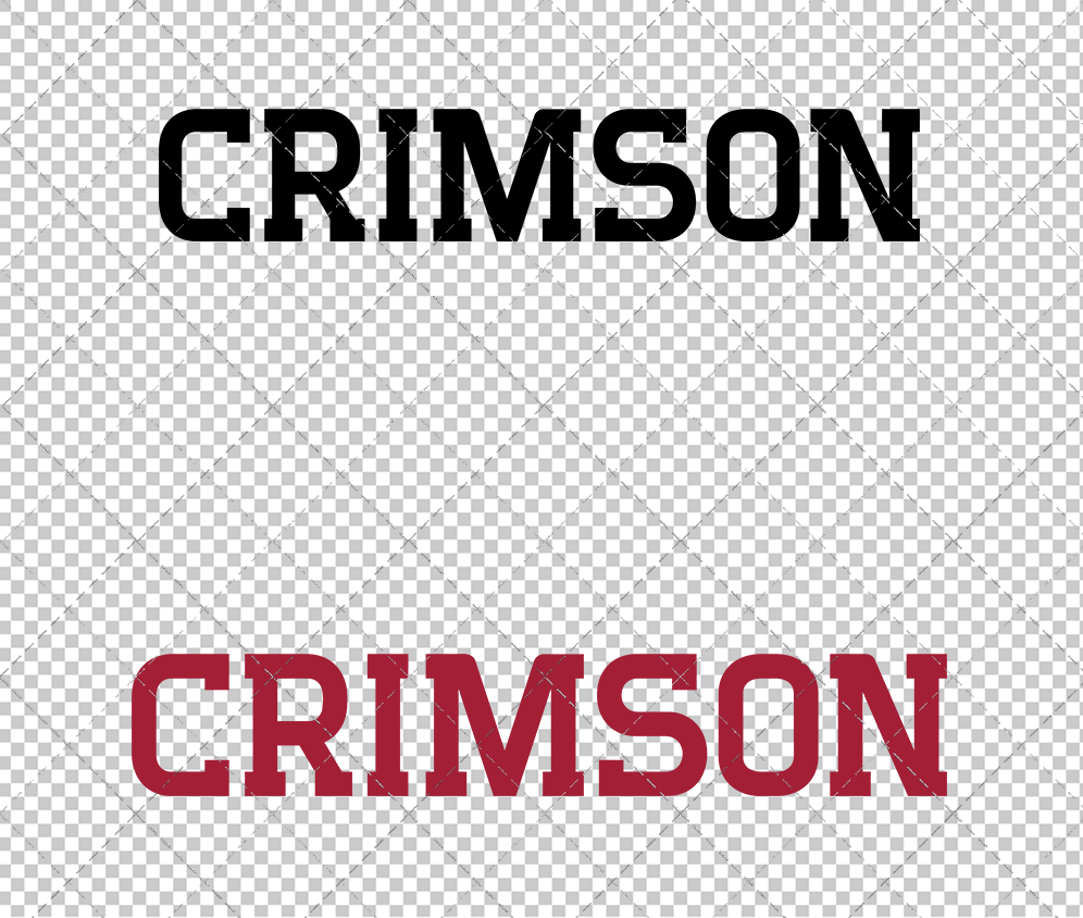 Harvard Crimson Wordmark 2020, Svg, Dxf, Eps, Png - SvgShopArt