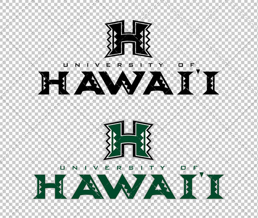 Hawaii Warriors Wordmark 2000, Svg, Dxf, Eps, Png - SvgShopArt