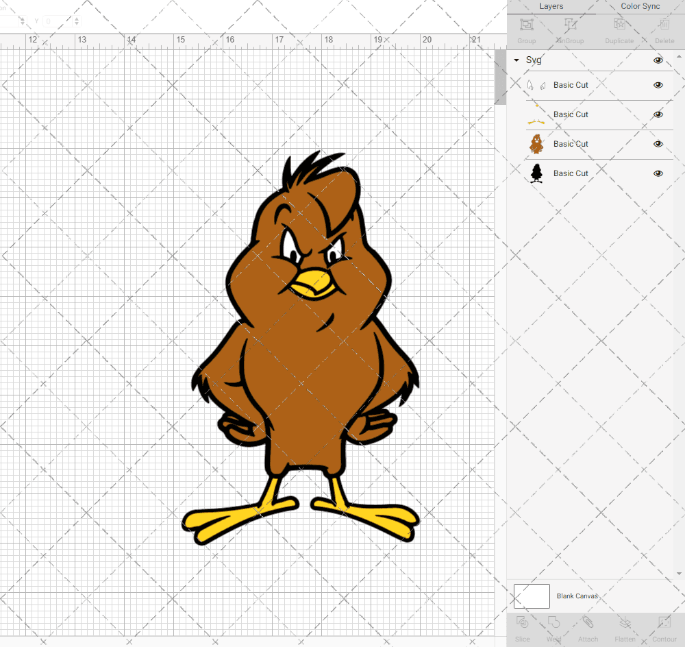 Henery Hawk - Looney Tunes, Svg, Dxf, Eps, Png SvgShopArt