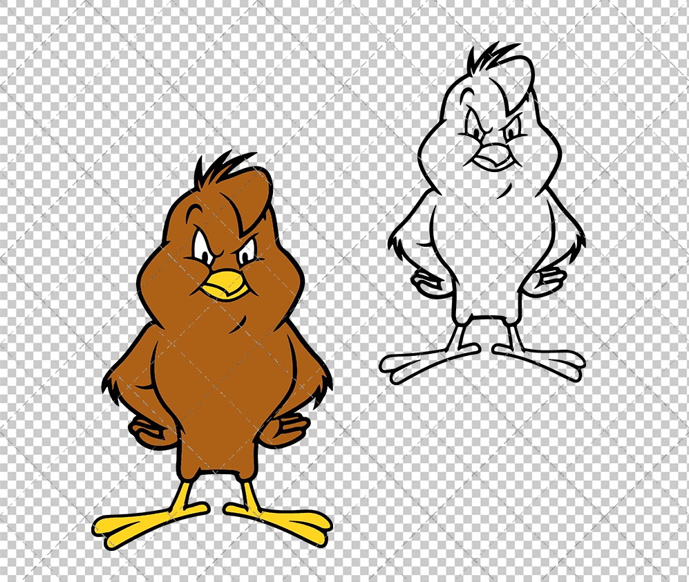 Henery Hawk - Looney Tunes, Svg, Dxf, Eps, Png SvgShopArt