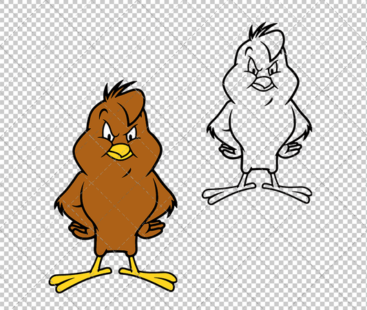Henery Hawk - Looney Tunes, Svg, Dxf, Eps, Png SvgShopArt