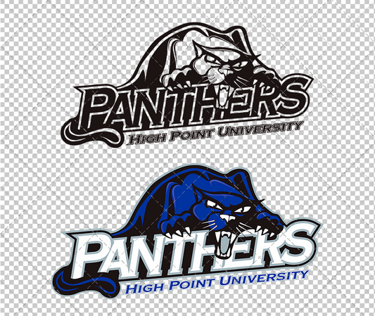 High Point Panthers 2004, Svg, Dxf, Eps, Png - SvgShopArt