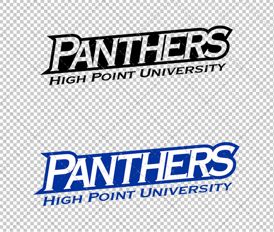 High Point Panthers Wordmark 2004 003, Svg, Dxf, Eps, Png - SvgShopArt