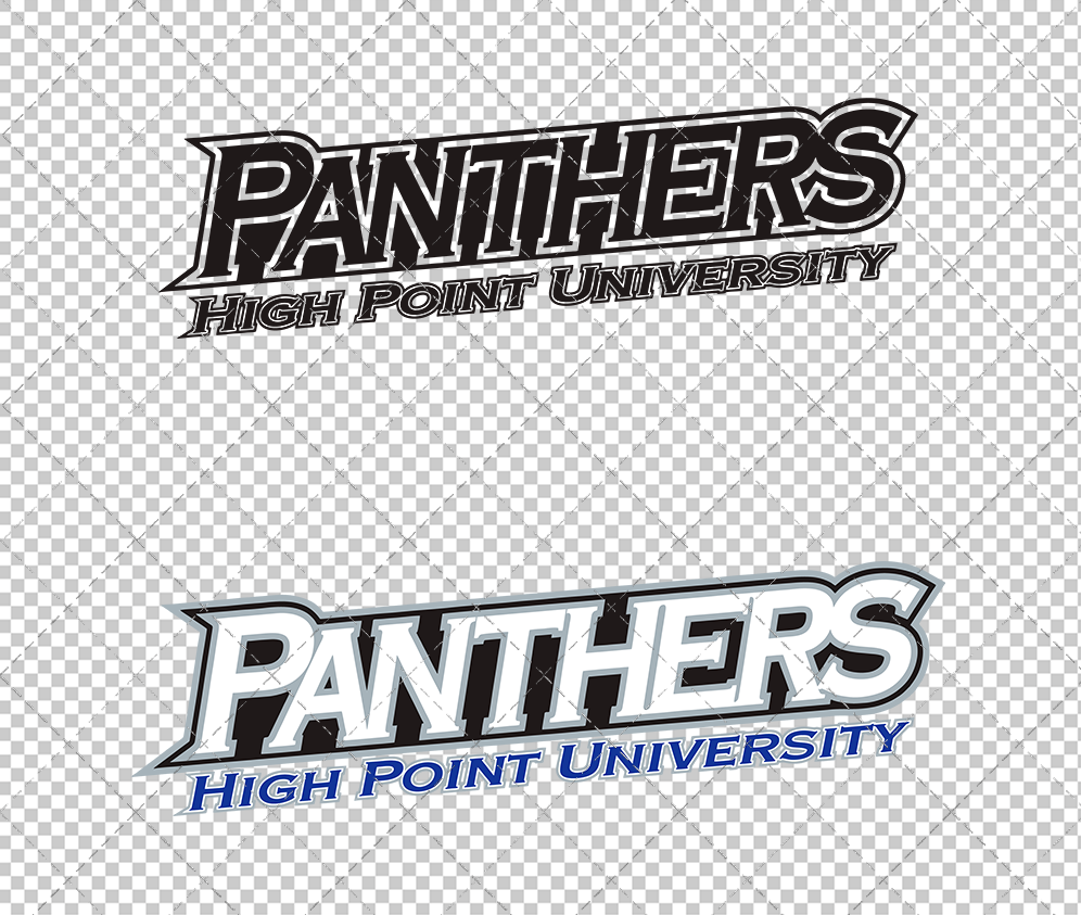 High Point Panthers Wordmark 2004, Svg, Dxf, Eps, Png - SvgShopArt