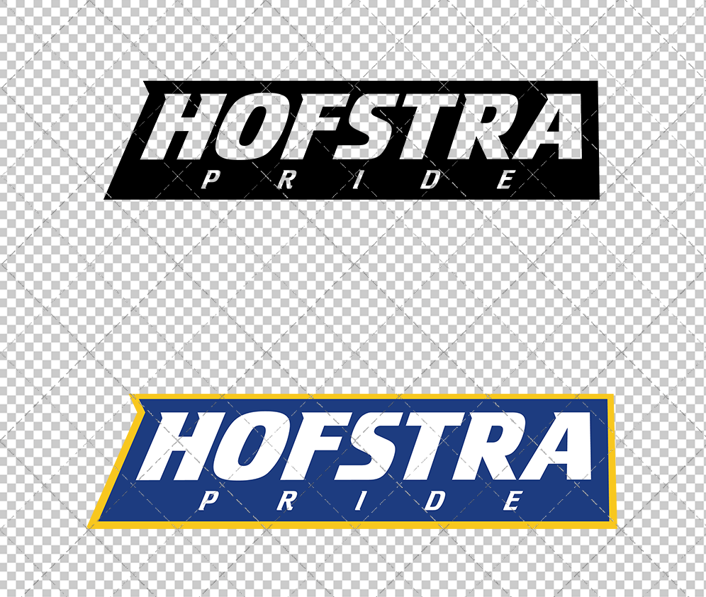 Hofstra Pride Wordmark 2005, Svg, Dxf, Eps, Png - SvgShopArt