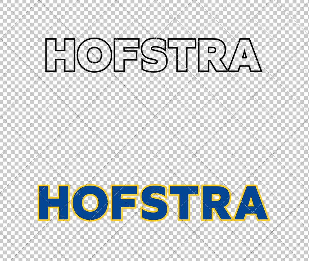 Hofstra Pride Wordmark 2025 004, Svg, Dxf, Eps, Png - SvgShopArt