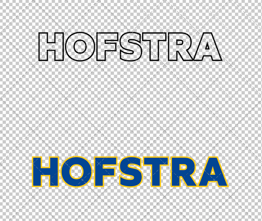 Hofstra Pride Wordmark 2025 004, Svg, Dxf, Eps, Png - SvgShopArt