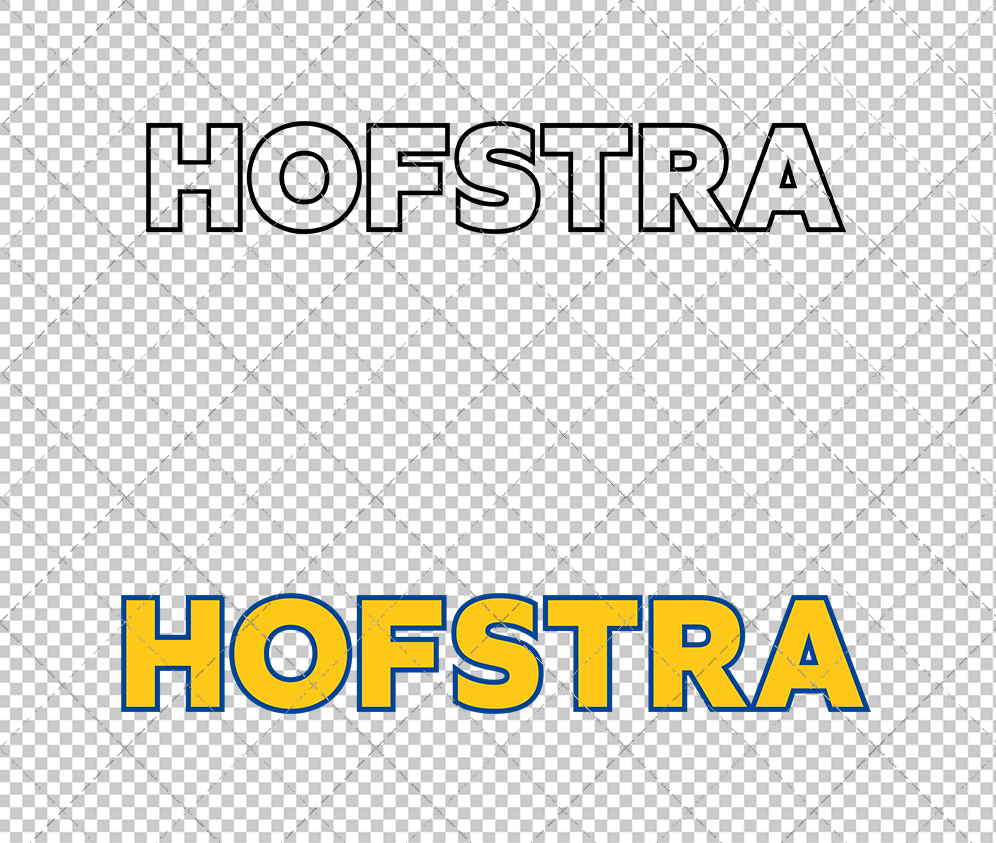 Hofstra Pride Wordmark 2025 005, Svg, Dxf, Eps, Png - SvgShopArt