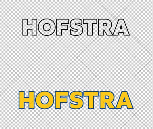 Hofstra Pride Wordmark 2025 005, Svg, Dxf, Eps, Png - SvgShopArt