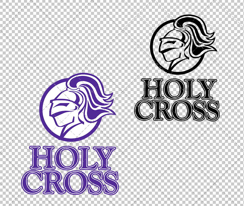 Holy Cross Crusaders Alternate 2000, Svg, Dxf, Eps, Png - SvgShopArt