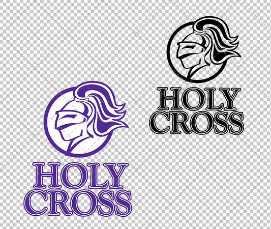 Holy Cross Crusaders Alternate 2000, Svg, Dxf, Eps, Png - SvgShopArt