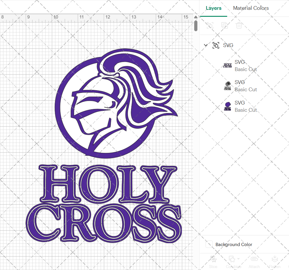 Holy Cross Crusaders Alternate 2000, Svg, Dxf, Eps, Png - SvgShopArt
