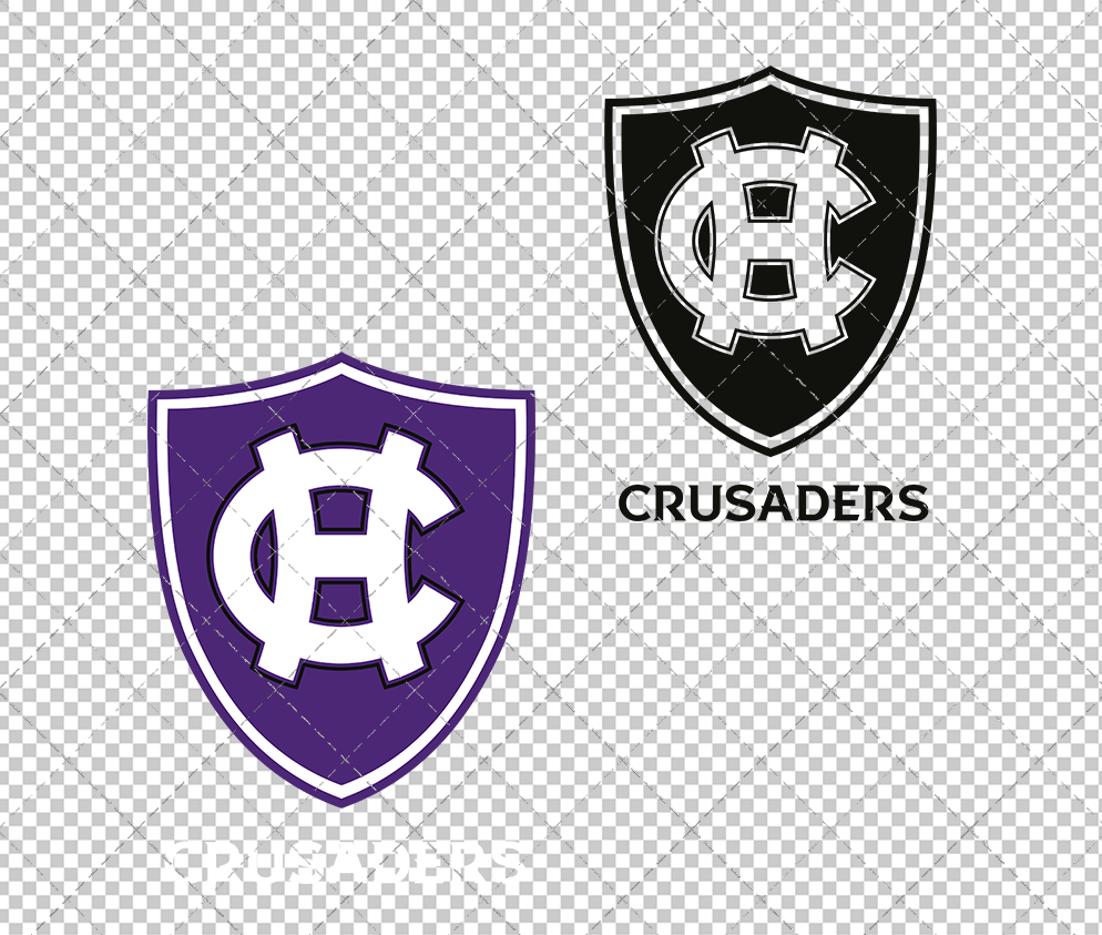 Holy Cross Crusaders Alternate 2023 002, Svg, Dxf, Eps, Png - SvgShopArt