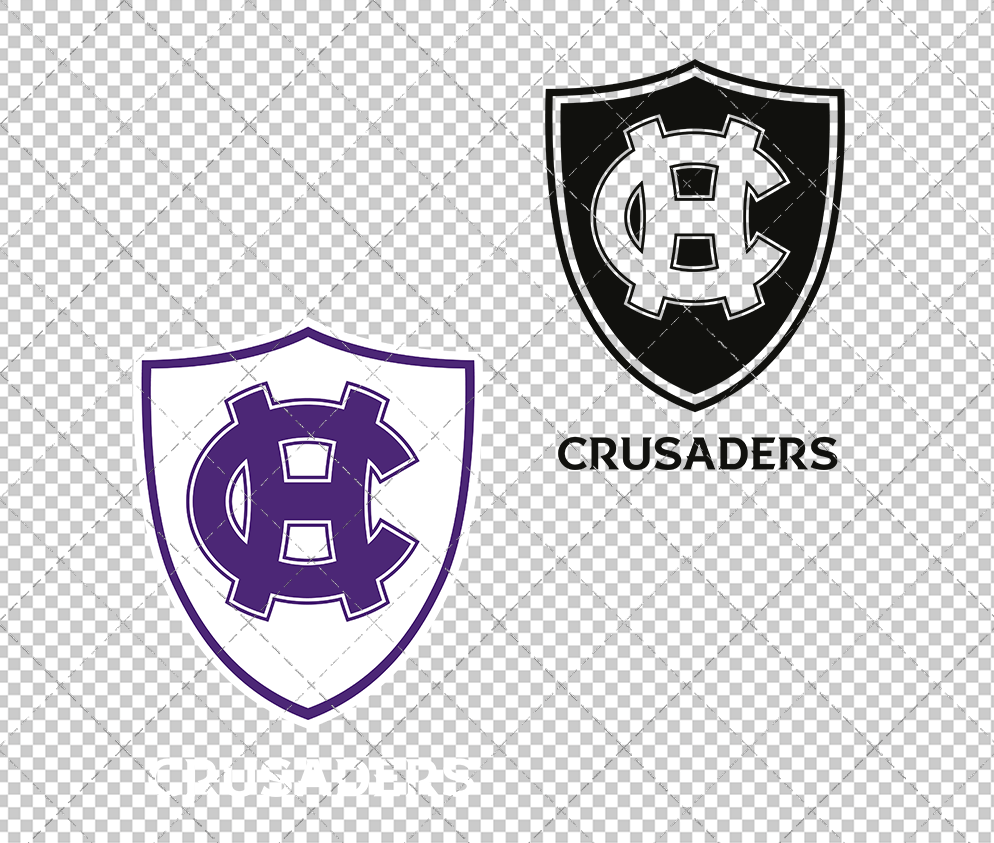 Holy Cross Crusaders Alternate 2023 003, Svg, Dxf, Eps, Png - SvgShopArt