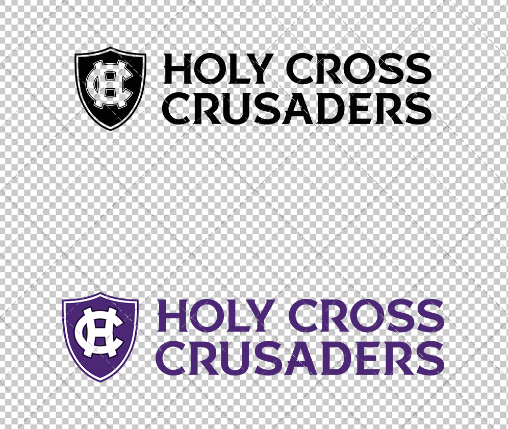 Holy Cross Crusaders Alternate 2023 005, Svg, Dxf, Eps, Png - SvgShopArt