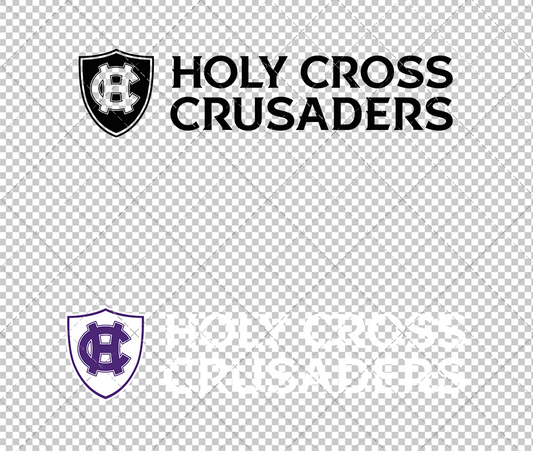 Holy Cross Crusaders Alternate 2023 007, Svg, Dxf, Eps, Png - SvgShopArt