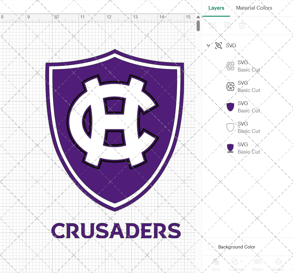 Holy Cross Crusaders Alternate 2023, Svg, Dxf, Eps, Png - SvgShopArt