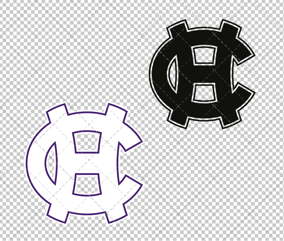 Holy Cross Crusaders Secondary 2018 002, Svg, Dxf, Eps, Png - SvgShopArt