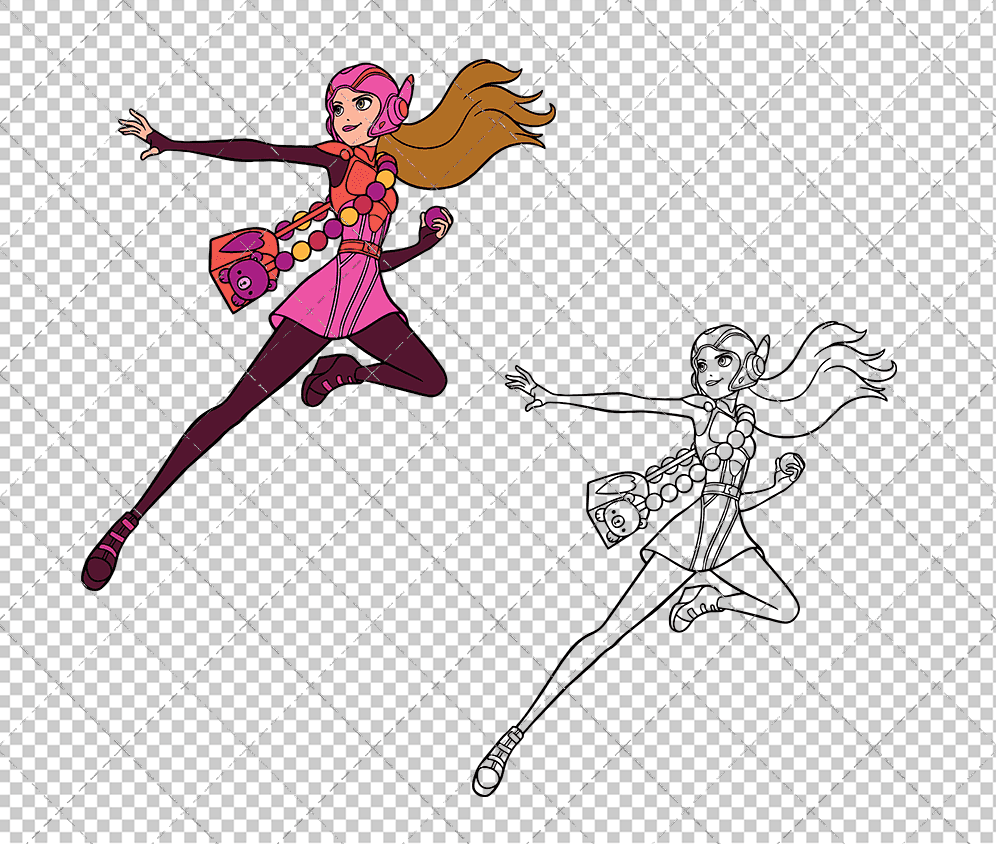 Honey Lemon - Big Hero, Svg, Dxf, Eps, Png SvgShopArt
