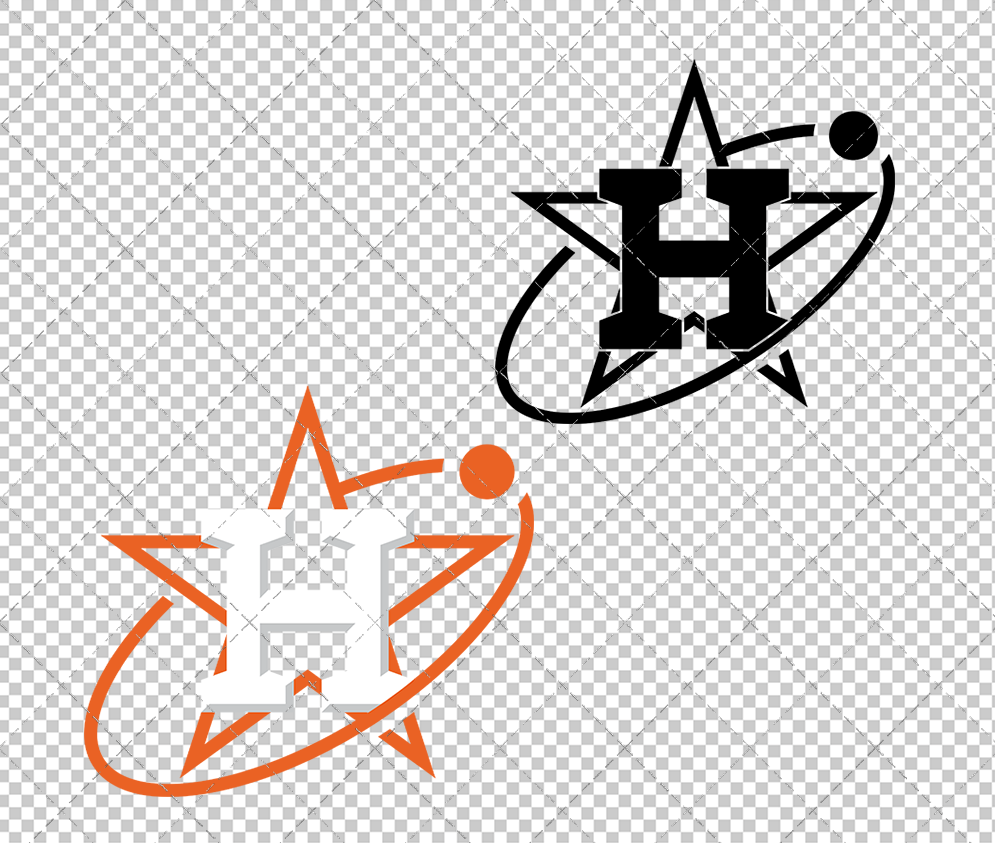 Houston Astros City Connect Cap 2022, Svg, Dxf, Eps, Png - SvgShopArt