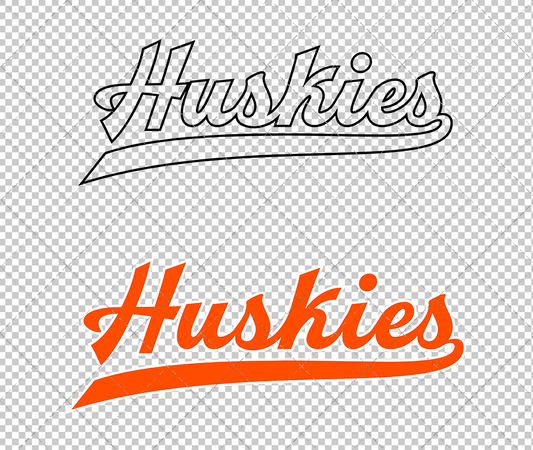 Houston Christian Huskies Wordmark 2023, Svg, Dxf, Eps, Png - SvgShopArt