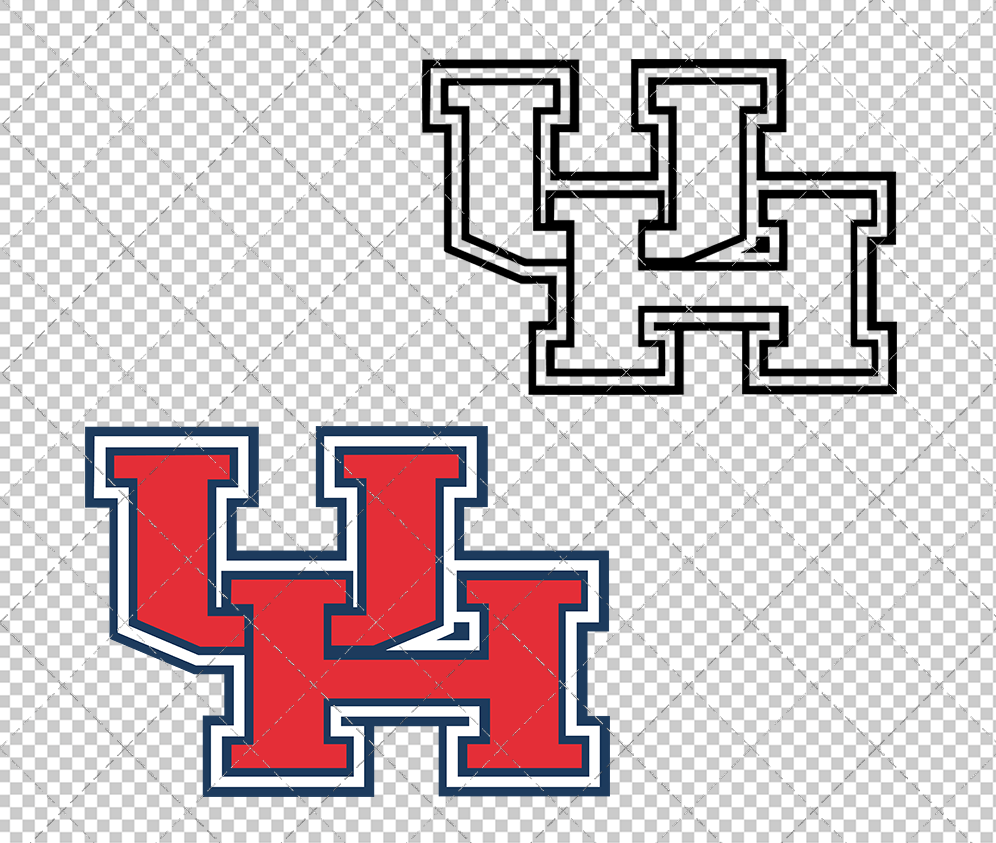 Houston Cougars 2000, Svg, Dxf, Eps, Png - SvgShopArt