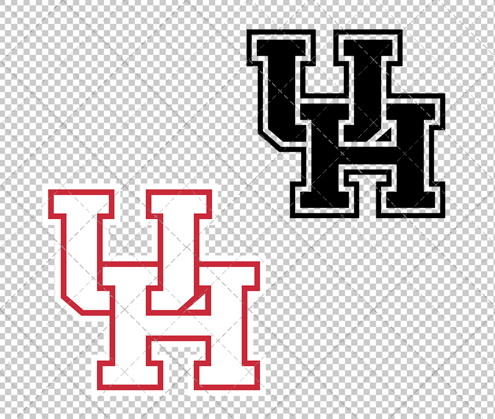 Houston Cougars 2017 002, Svg, Dxf, Eps, Png - SvgShopArt