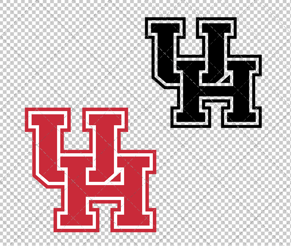 Houston Cougars 2017, Svg, Dxf, Eps, Png - SvgShopArt