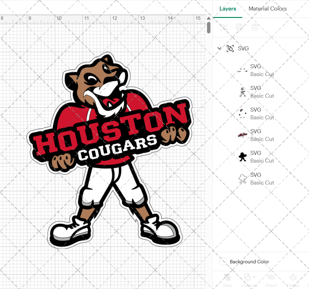 Houston Cougars Mascot 2017, Svg, Dxf, Eps, Png - SvgShopArt