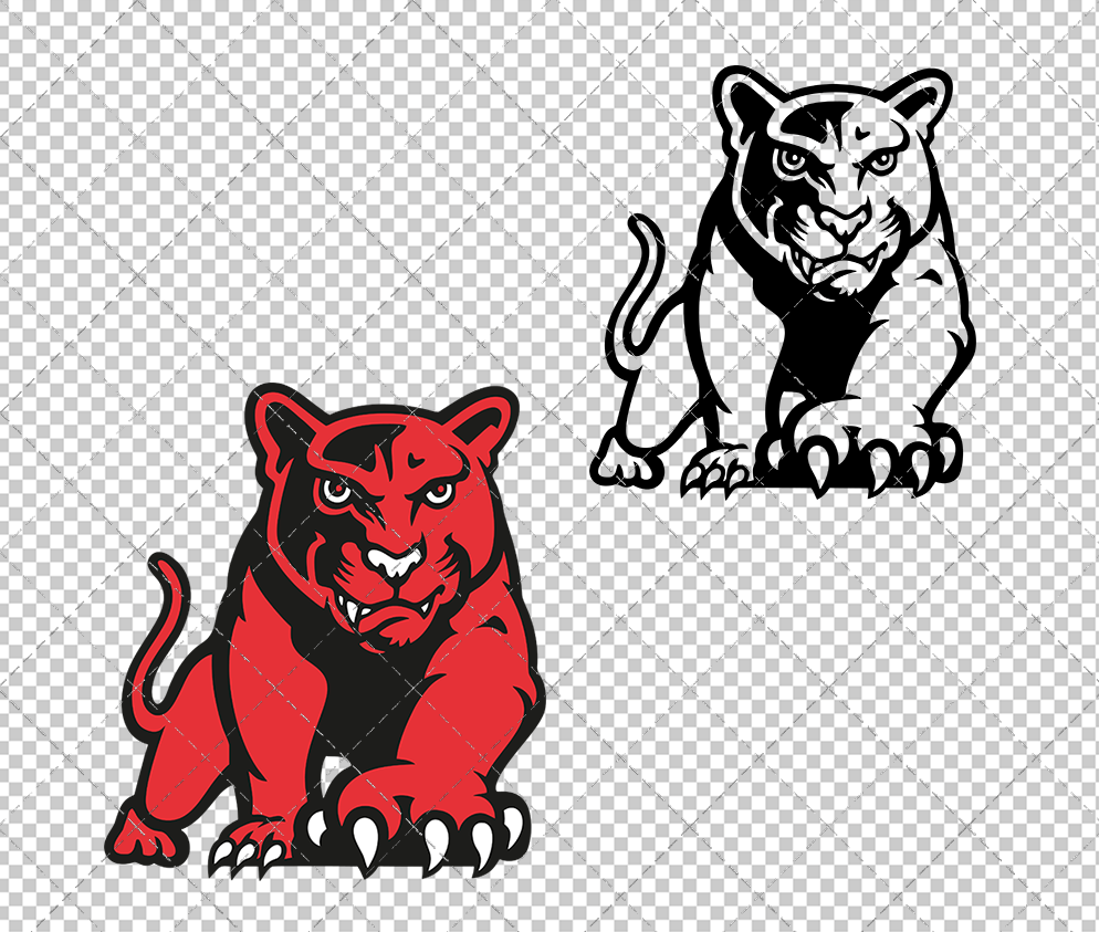 Houston Cougars Secondary 1996 003, Svg, Dxf, Eps, Png - SvgShopArt