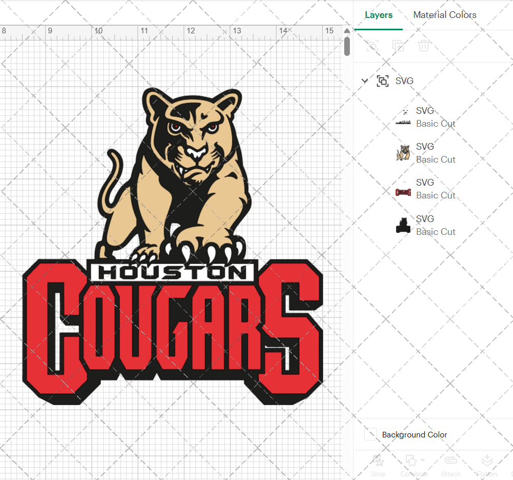 Houston Cougars Secondary 1996, Svg, Dxf, Eps, Png - SvgShopArt