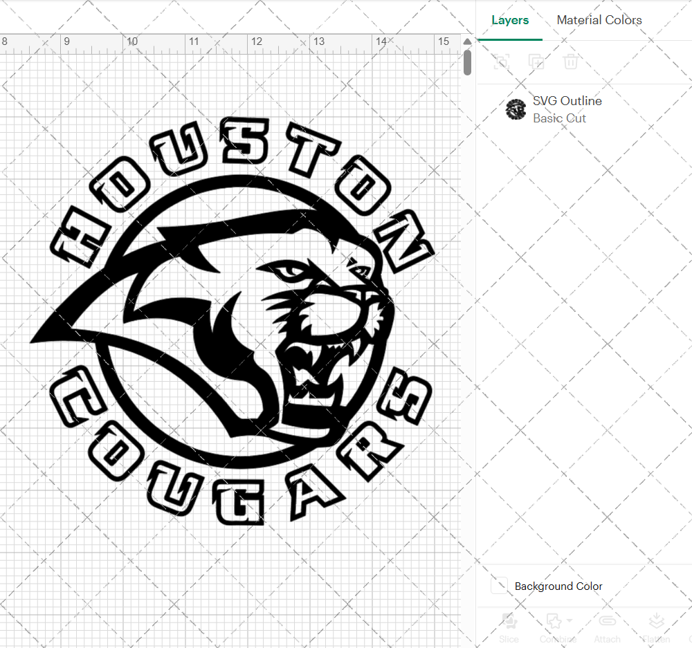 Houston Cougars Secondary 2003 004, Svg, Dxf, Eps, Png - SvgShopArt