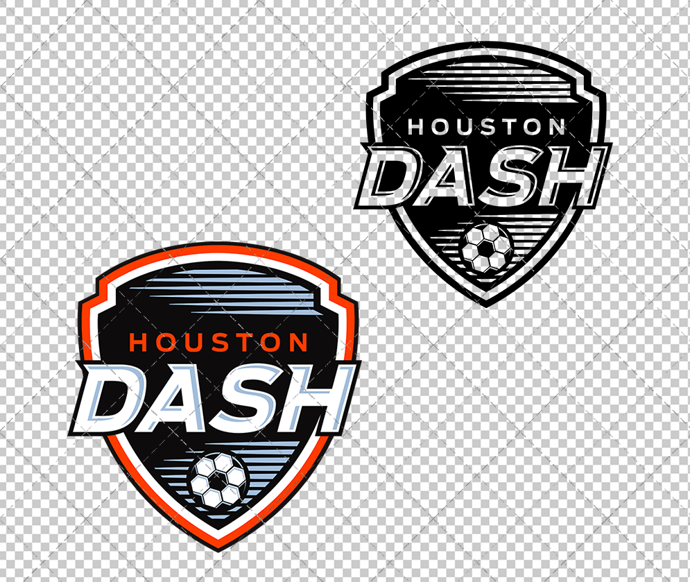 Houston Dash 2014, Svg, Dxf, Eps, Png