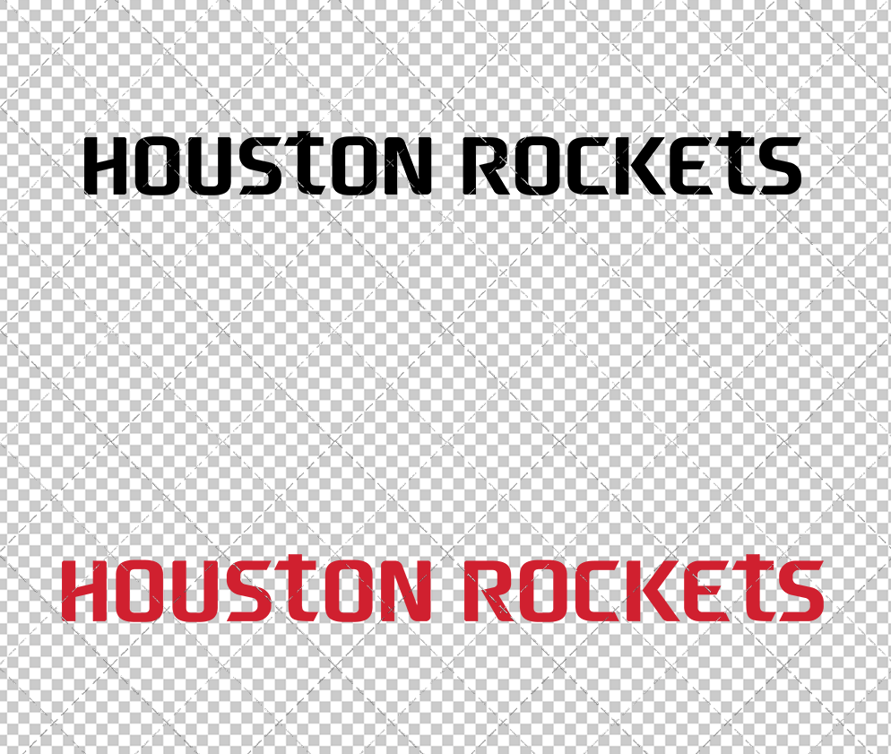 Houston Rockets Wordmark 2026 002, Svg, Dxf, Eps, Png - SvgShopArt