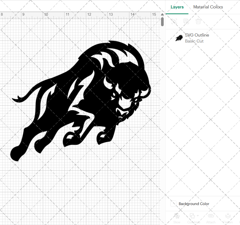 Howard Bison Secondary 2015 002, Svg, Dxf, Eps, Png - SvgShopArt