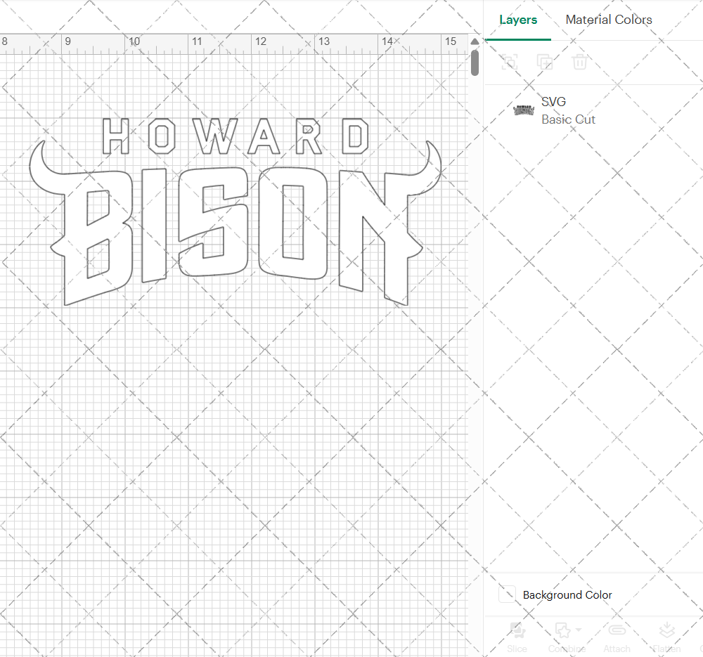 Howard Bison Wordmark 2015 002, Svg, Dxf, Eps, Png - SvgShopArt